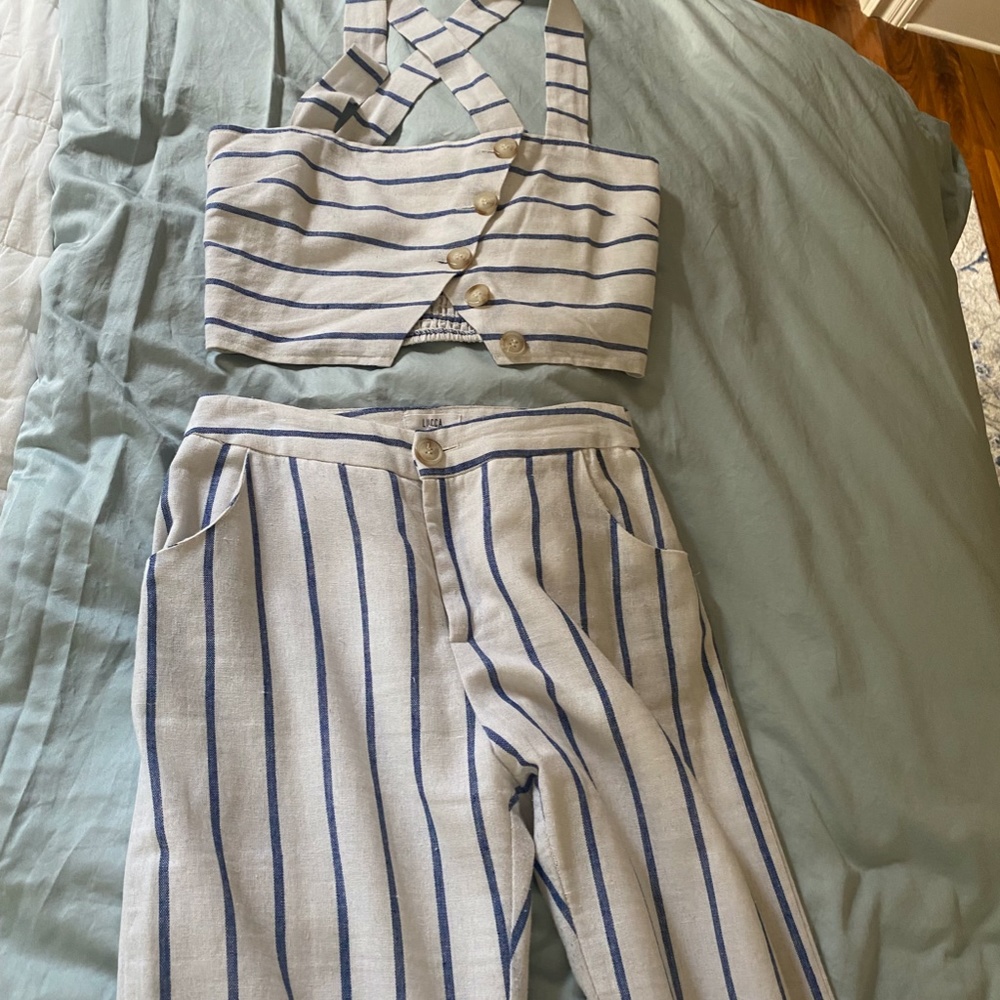 Lucca Striped 2 pc Set - Picture 6 of 9